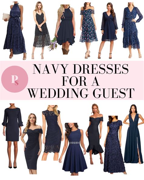 navy dress to wear wedding.